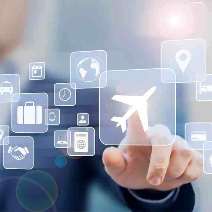 Corporate travel booking software